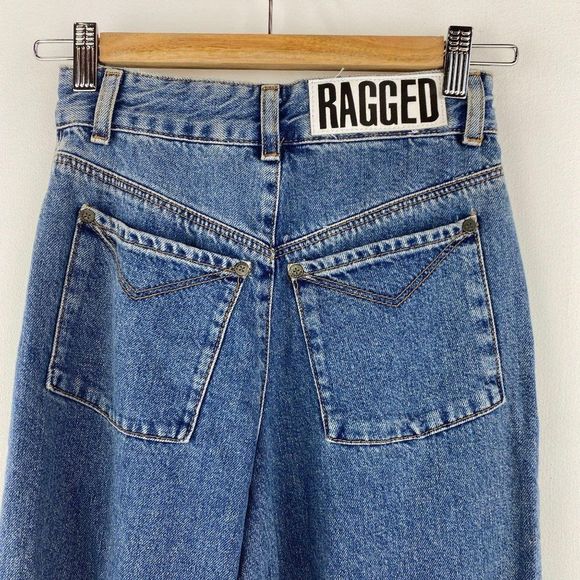 THE RAGGED PRIEST Wide Leg Cut Out Jeans - Picture 7 of 7